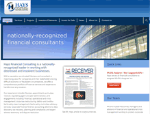 Tablet Screenshot of haysconsulting.net